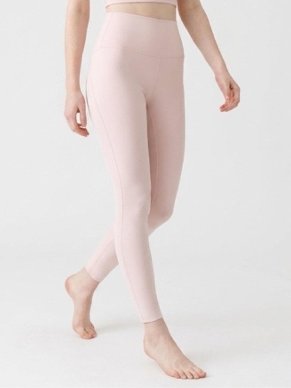Adidas Light Pink Tight Fit Aeroready Leggings see description